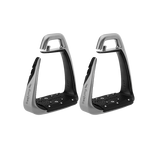 Freejump - Soft'Up Classic + stijgbeugels zilver / zwart | - Ohlala