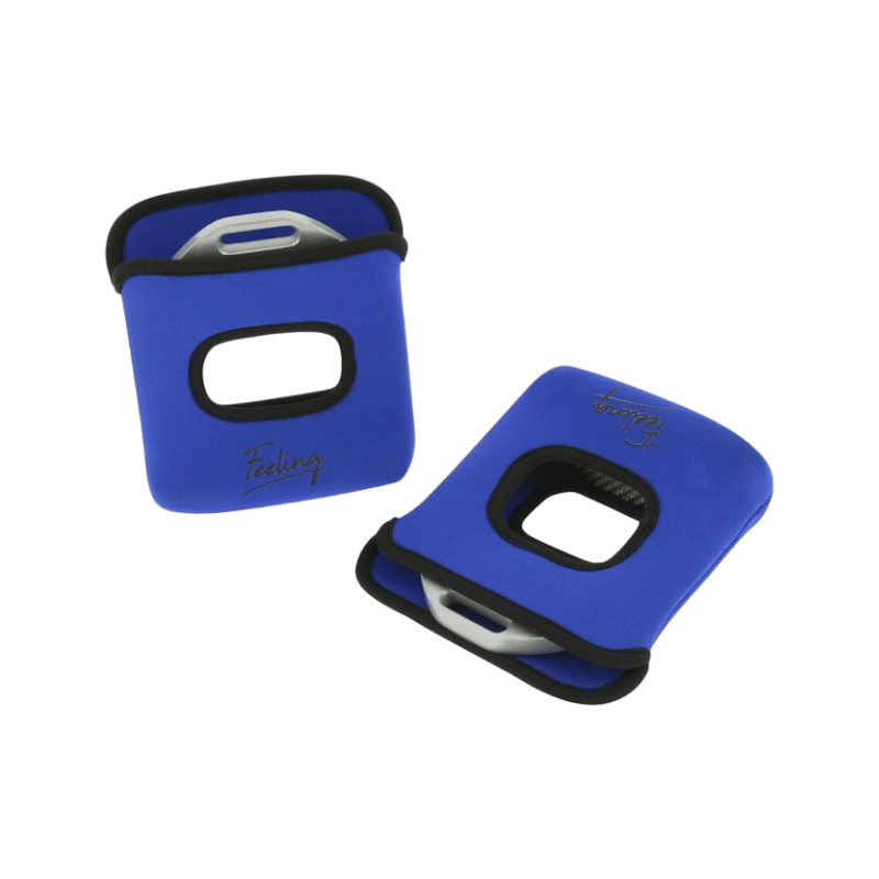 Feeling - Housses d'étriers néoprène bleu roi | - Ohlala