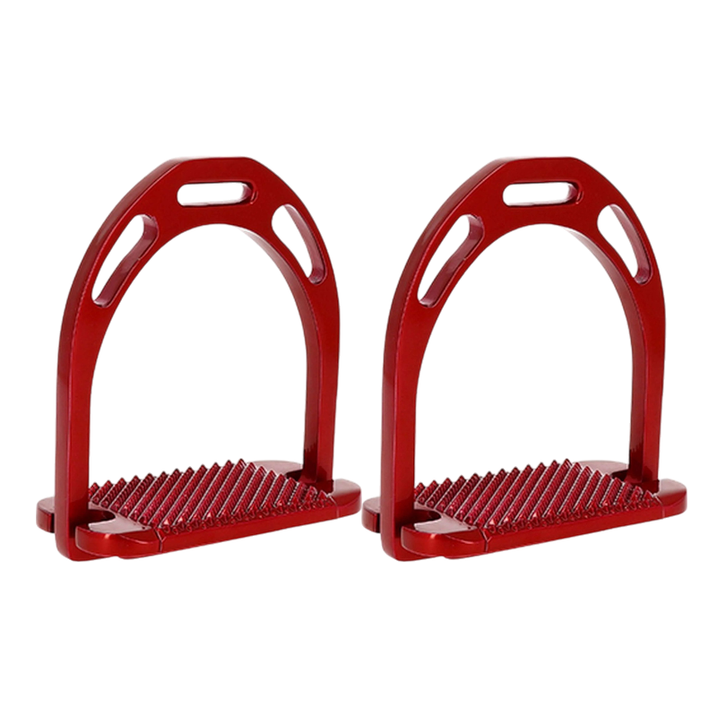 Feeling - Étriers large Pro aluminium rouge | - Ohlala