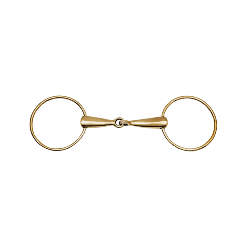 Feeling - Mors 2 grands anneaux maillechort | - Ohlala