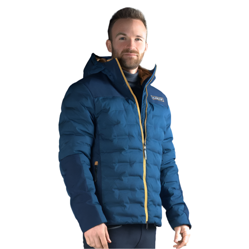 Flags & Cup - Parka imperméable homme Nulato Marine
