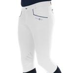 Flags & Cup - Pantalon d'équitation homme Vadso blanc | - Ohlala