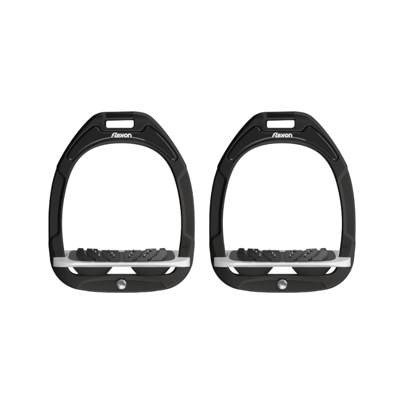Flex On - Étriers GC Incliné Ultra Grip Noir / Gris / Noir | - Ohlala