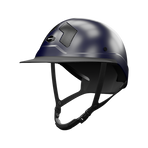 Flex On - Casque d'équitation Armet Dark marine jugulaire noir visière mixte | - Ohlala