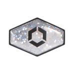 Flex On - Sticker casque Armet Paillettes argentées