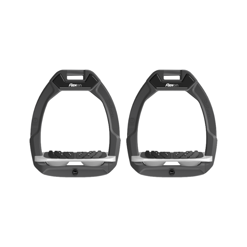 Flex On - Etriers Safe On Incliné Ultra Grip Anthracite / Gris / Gris
