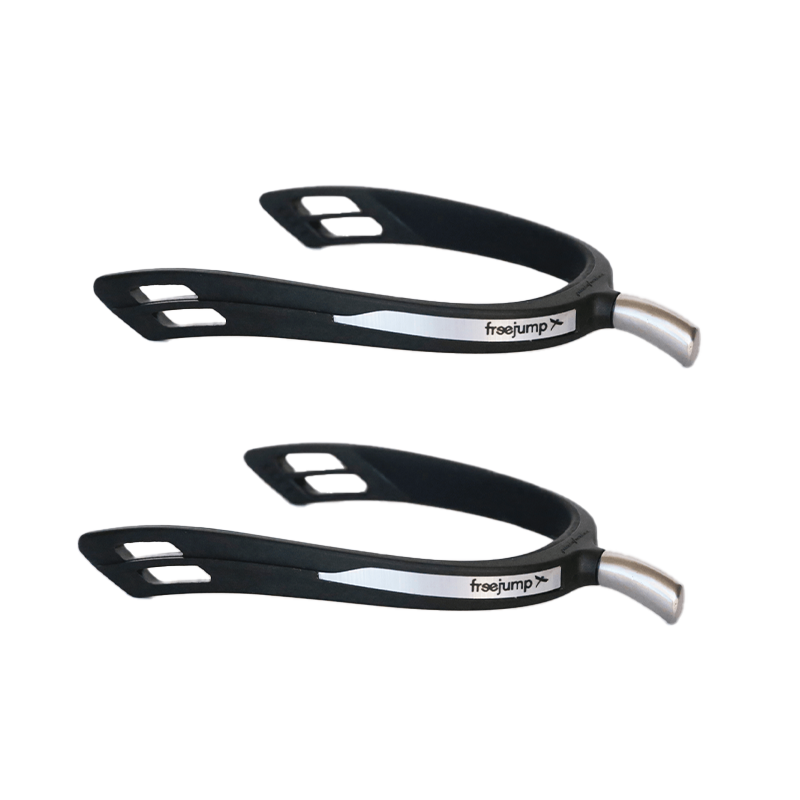 Freejump - Éperons articulés Spur'On Prince de Galles Noir / Noir | - Ohlala
