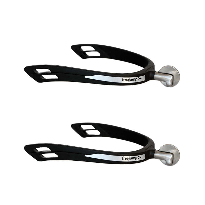 Freejump - Éperons articulés Spur'On à disque Noir / Noir | - Ohlala