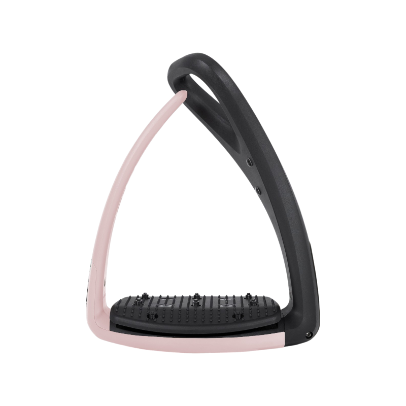 Freejump - Stijgbeugels Soft'Up Pro 2 Zwart/Powder Pink