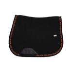 GEM - Tapis de selle Mesh grip noir/ corail | - Ohlala
