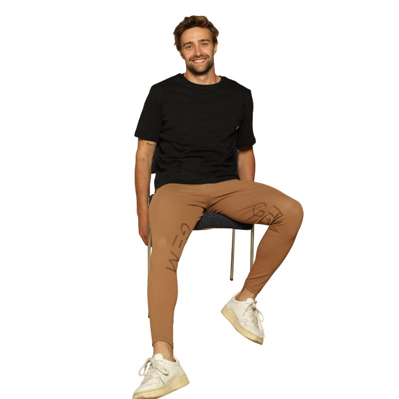 GEM - Pantalon d'équitation homme café
