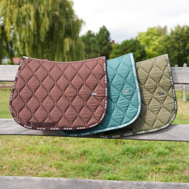 GEM - Tapis de selle Love chocolat | - Ohlala