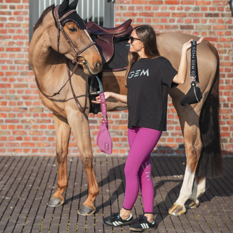 GEM - Pantalon d'équitation femme Max bâton rouge
