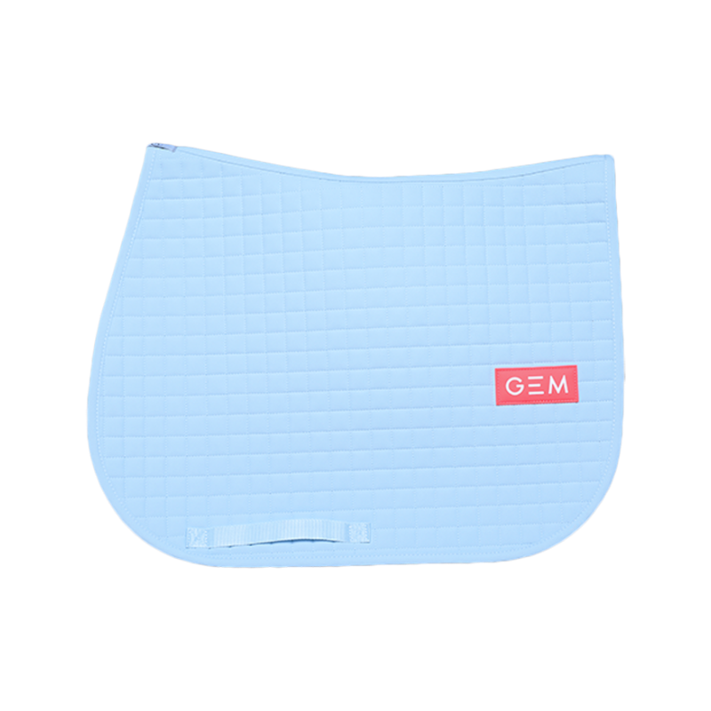 GEM - Tapis de selle Leo bleu ciel | - Ohlala