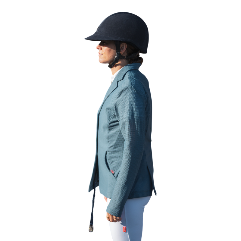 GEM - Veste de concours femme Mesh bleu orage