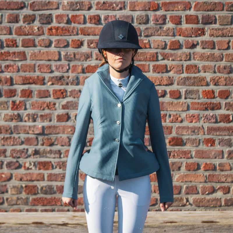 GEM - Veste de concours femme Mesh bleu orage