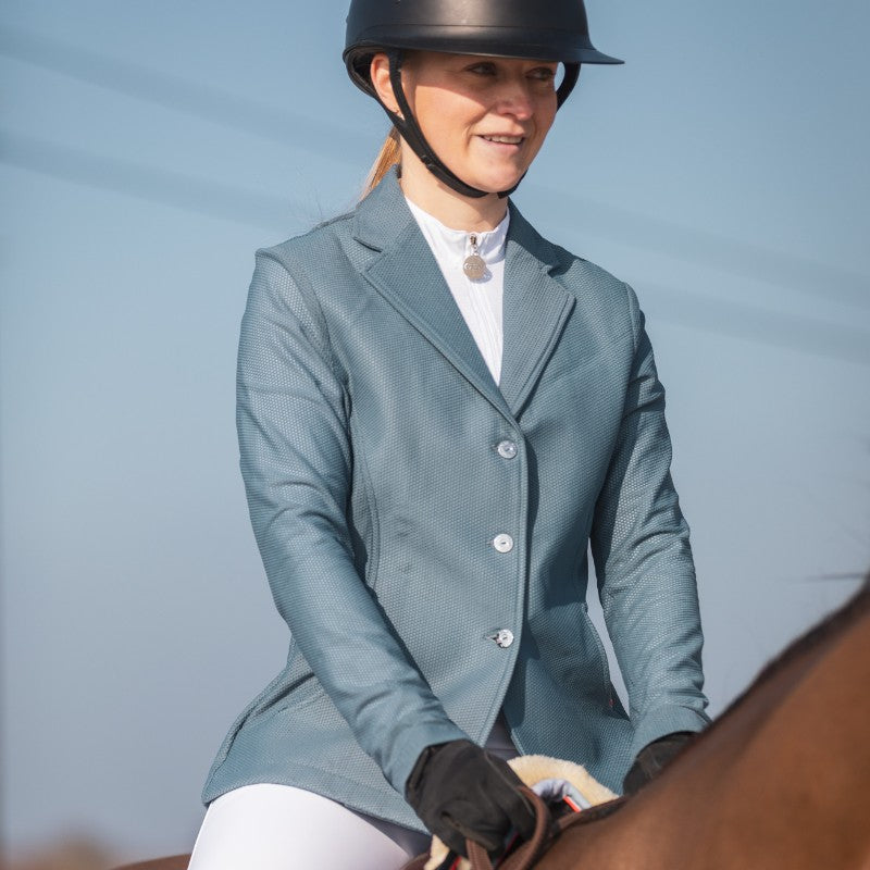 GEM - Veste de concours femme Mesh bleu orage