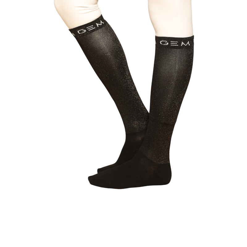 GEM - Chaussettes Jelly noir