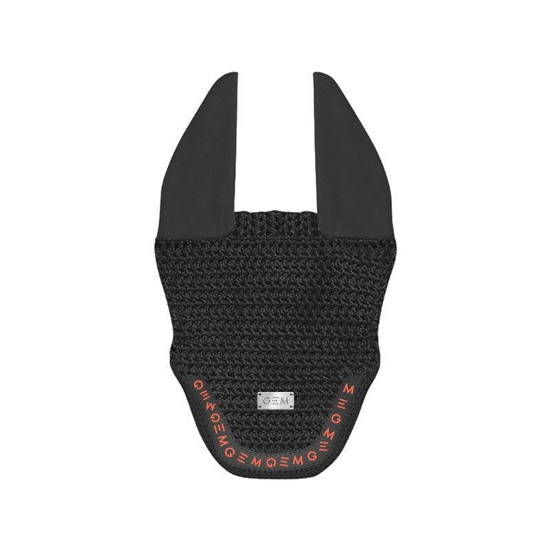 GEM - Bonnet court Essentiel noir/ corail