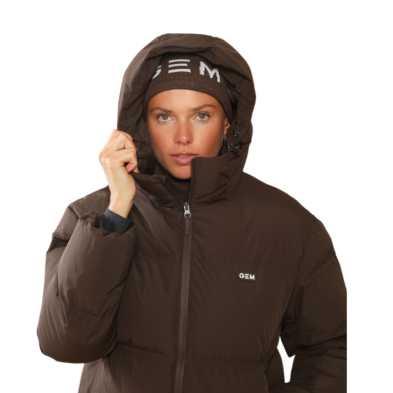 GEM - Doudoune femme Royale brownie