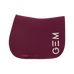 GEM - Tapis de selle Ten bordeaux
