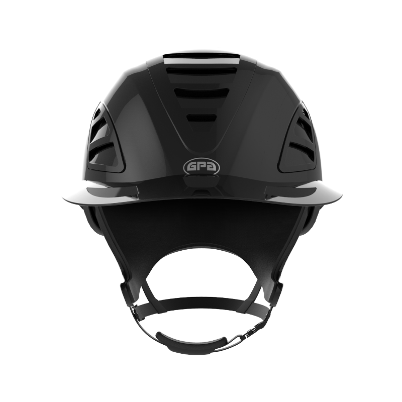 GPA - Casque d'équitation 4S First Lady TLS black shiny | - Ohlala