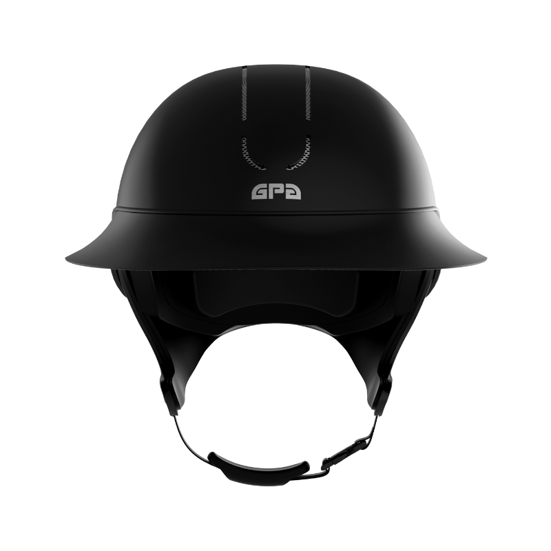 GPA - Casque d'équitation First Lady TLS Global matt black/ chesnut | - Ohlala