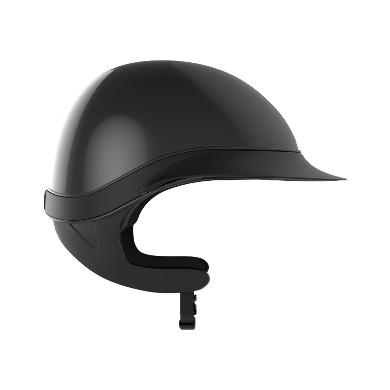GPA - Casque d'équitation Global Dual EVO TLS shiny/ visière matt black | - Ohlala