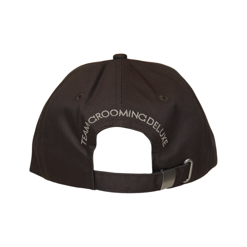 Grooming Deluxe - Casquette logo Grooming Deluxe marron