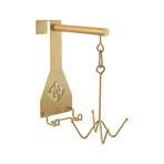 Grooming Deluxe - Crochet porte-bridon 4 branches or | - Ohlala