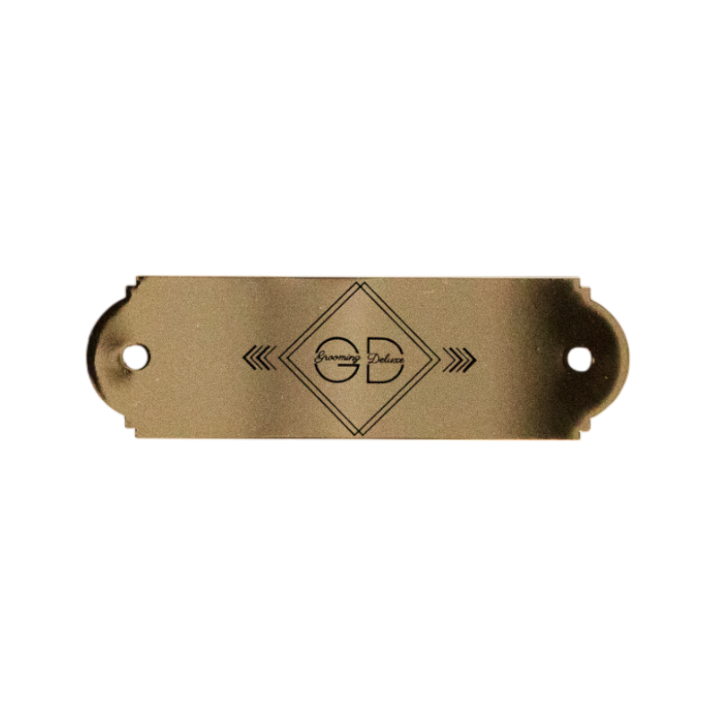 Grooming Deluxe - Plaque reversible pour boite de pansage