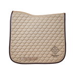 Grooming Deluxe - Grooming Deluxe dressuurzadeldek beige | - Ohlala