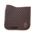 Grooming Deluxe - Grooming Deluxe dressuurzadeldek bruin | - Ohlala