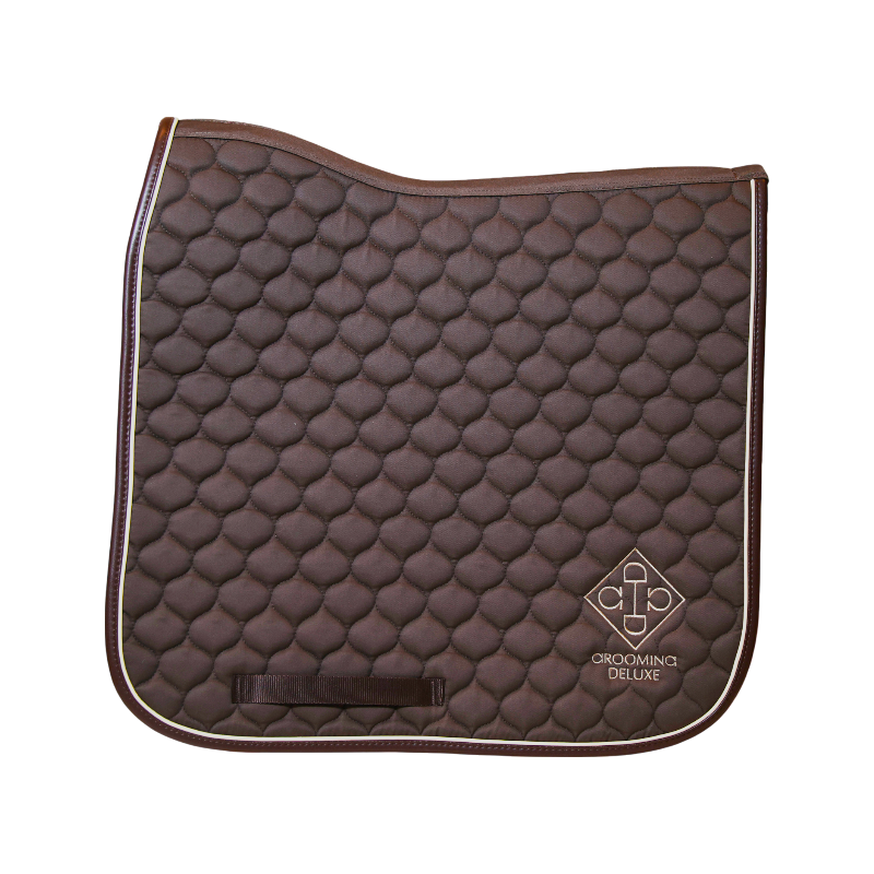 Grooming Deluxe - Tapis de dressage Grooming Deluxe marron