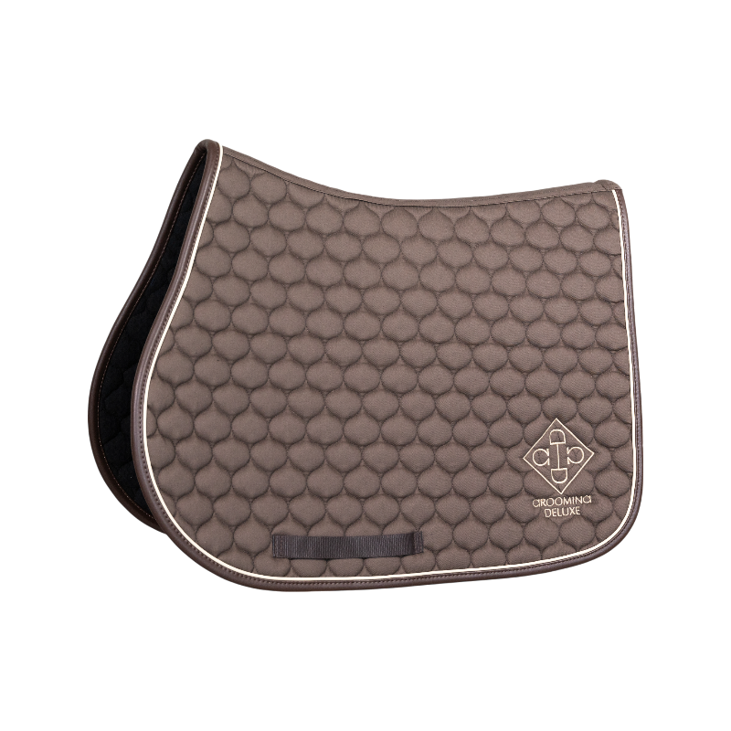 Grooming Deluxe - Tapis de selle Grooming Deluxe marron