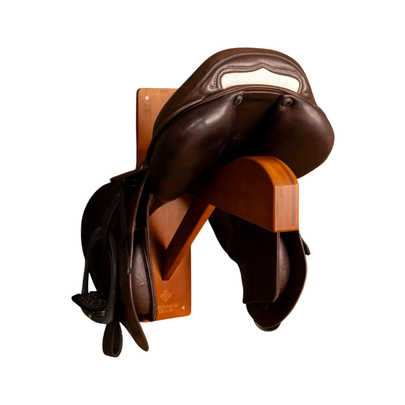 Grooming Deluxe - Porte-selle Pro en bois