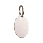 Grooming Deluxe - Médaille à graver ovale argent | - Ohlala