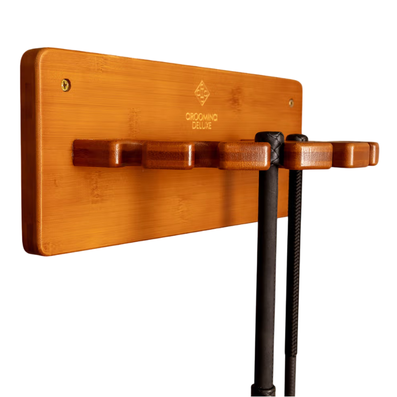 Grooming Deluxe - Porte-cravaches rond en bois