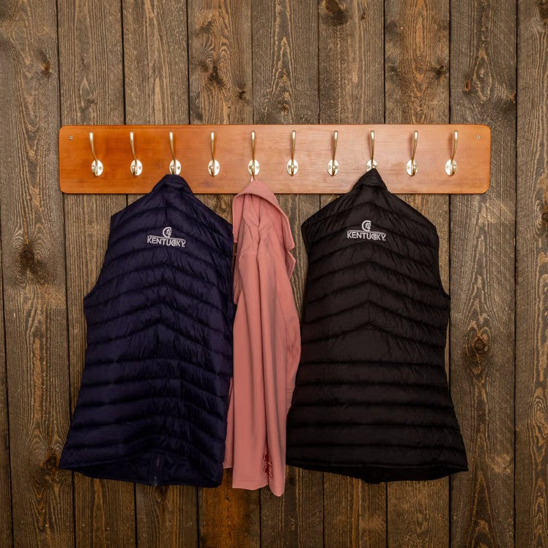 Grooming Deluxe - Porte pour sangles et vestes en bois | - Ohlala