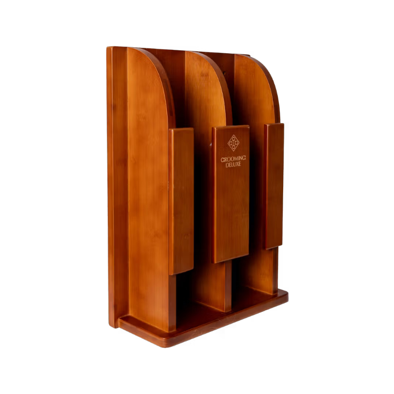 Grooming Deluxe - Support pour bandages en bois | - Ohlala