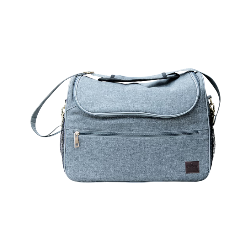 Grooming Deluxe - Set Grooming bag de pansage gris + brosses