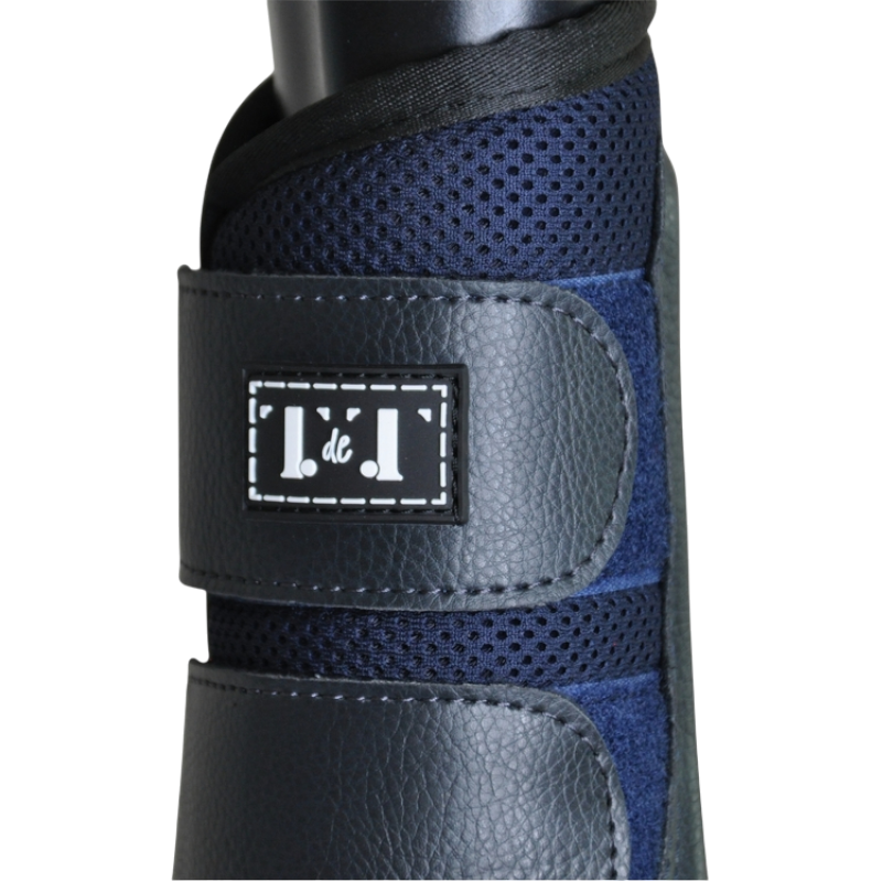 TdeT - Guêtres Mesh & Néoprène marine x2