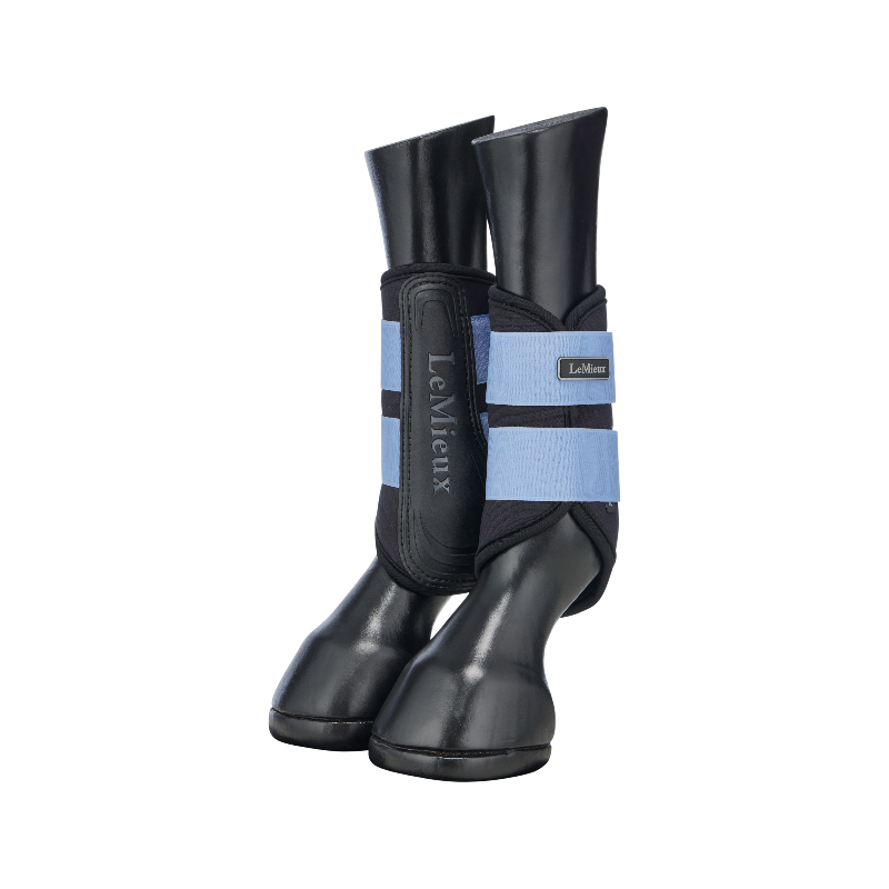 LeMieux - Mini Air-Tek Grafter gesloten beenbeschermers powder blue | - Ohlala