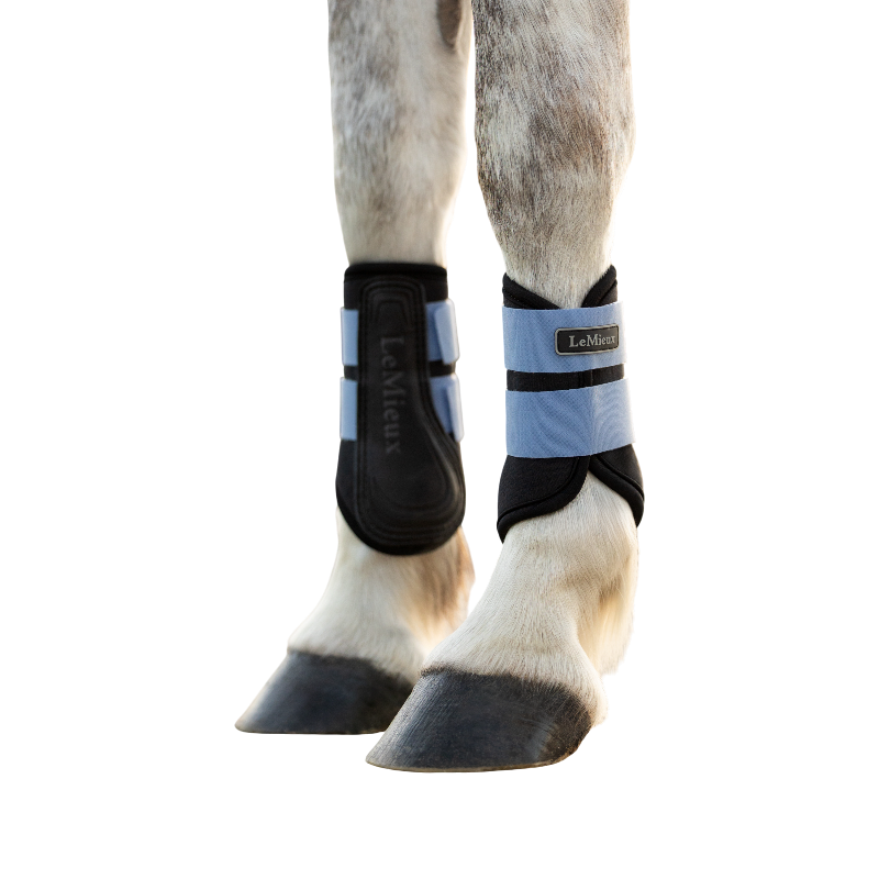 LeMieux - Mini Air-Tek Grafter gesloten beenbeschermers powder blue | - Ohlala
