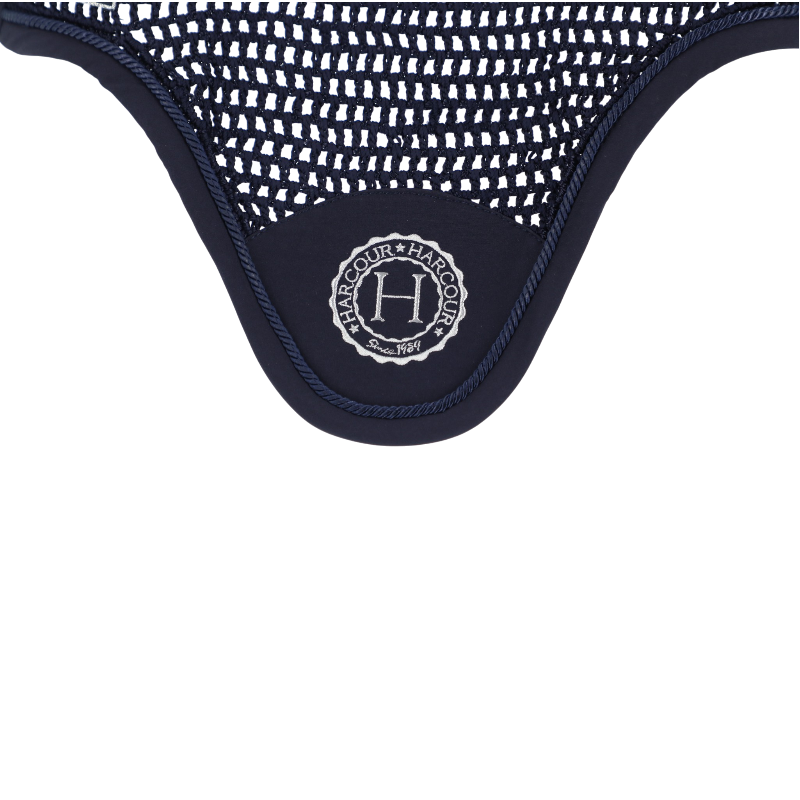 Harcour - Bonnet pour chevaux Comete marine