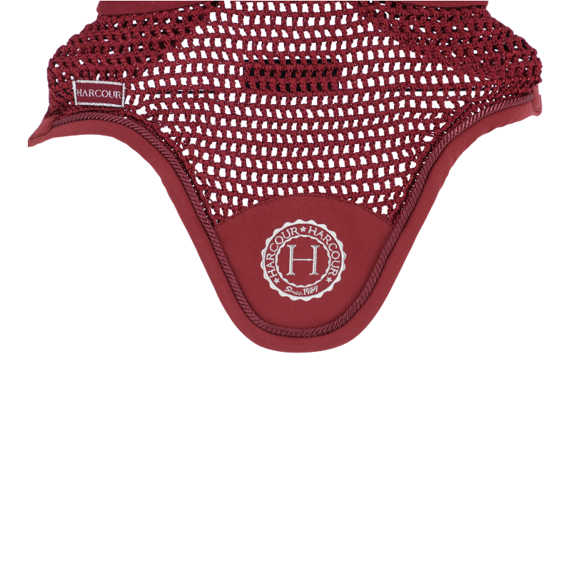 Harcour - Bonnet pour chevaux Comete vigne