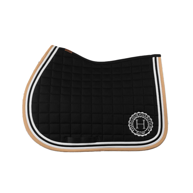 Tapis De Selle En Feutre Noir Showman – 30 X 32 Pouces – Neuf