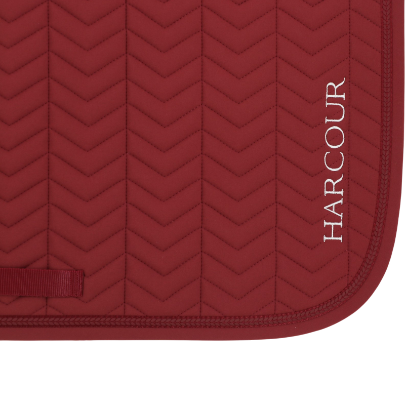 Harcour - Tapis de selle Cobalt vigne
