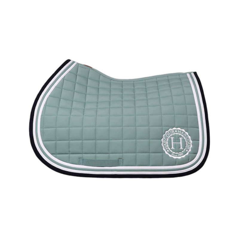 Harcour - Tapis de selle Soft gris vert | - Ohlala