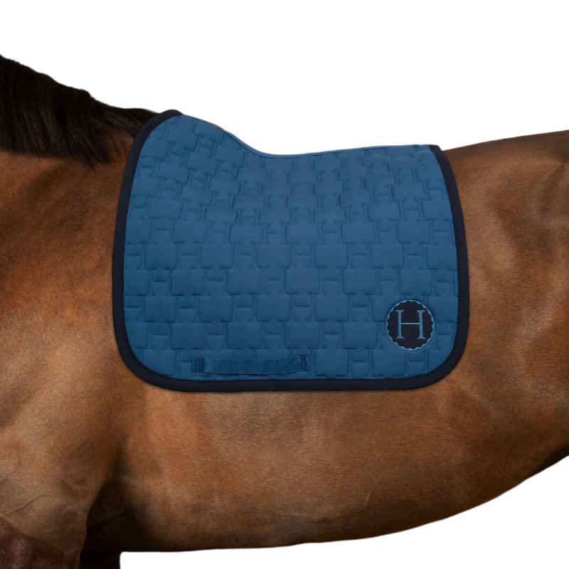 Harcour - Tapis de dressage Salva blue steel | - Ohlala